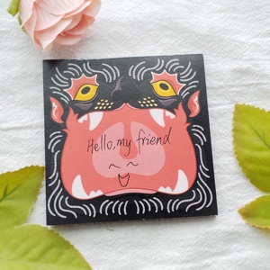 Organization Personalized Digital Bulk Yellow A6 <strong>Custom</strong> Sticky Adhesive <strong>Printed</strong> <strong>Notepad</strong> - Product Image 6