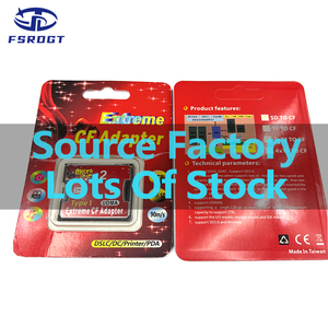 双端口SD/ TF至紧凑型闪存1型存储卡读卡器适配器 - Product Image 5