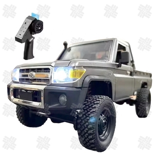 Квт модернизированная игрушка для хобби 1:12 Масштаб Toyoto Land Cruiser LC79 4WD RC пикап MN82 PRO дистанционное управление гусеничный с подсветкой - Product Image 1