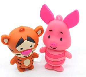 カスタムフラッシュメモリUSBスティックかわいい漫画のキャラクターUSBフラッシュ動物の形のディスクUSB 2.03.0 - Product Image 3