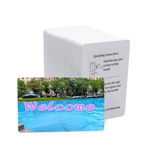 Campione gratuito di crittografia personalizzata Hotel chiave magnetica Ultralight EV1 Hotel RFID con chiave magnetica per controllo - Product Image 1
