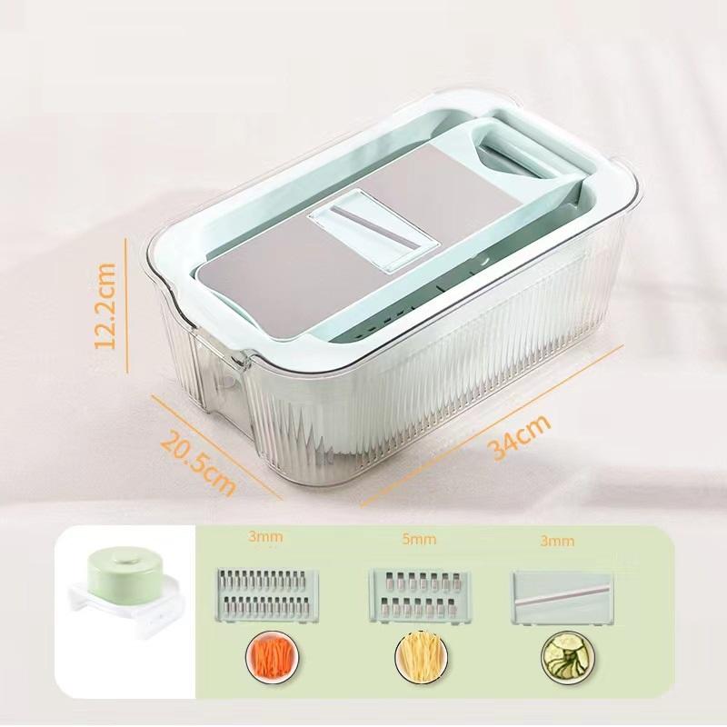 Drain basket+three blade - green version