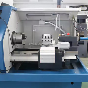 CNC-Flach drehmaschine CK6125 CK6132 Kunden spezifische horizontale CNC-Drehmaschine Mini-CNC-Metall drehmaschine - Product Image 4