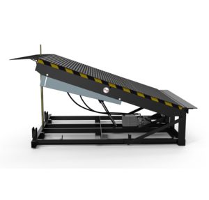 Niveladores de muelle fijo hidráulico eléctrico FASTLINK, rampa de muelle de carga de fábrica, plataforma de carga de contenedores para 6-15 toneladas de acero nuevo - Product Image 1