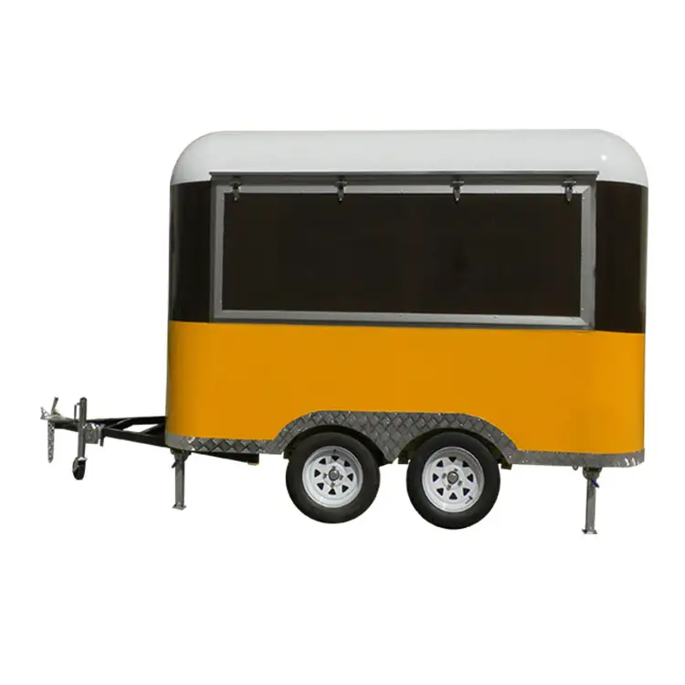 Carro comedor móvil camión de comida rápida a la venta Craigslist remolque de comida de segunda mano con equipo de cocina a la venta