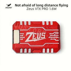 HGLRC Zeus VTX PRO 1.6W 5.8G 40CH Pitmode 25mW 400mW 800mW 1.6W ayarlanabilir FPV VTX dahili mikrofon 7-36V FPV uzun menzilli - Product Image 2