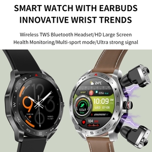 LEMFO T95 1.52インチIPSスクリーン2in1 Bluetoothイヤホンスマートウォッチのホットセール - Product Image 2