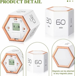 Timer da cucina per il conto alla rovescia per la cottura della produttività studio digitale visual flip Timer per i bambini - Product Image 3