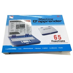 Früh pädagogisches Englisch und Französisch Intelligent Kids Laptop Lernmaschine Spielzeug mit 65 Aktivitäten Funktionen - Product Image 4