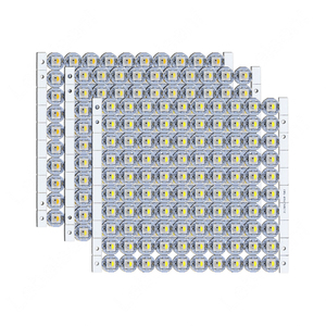 100ランプSK6812LEDピクセルモジュール5050 RGB W WW NW 4 in 1 SMD内蔵6812 ICアドレス指定可能な小型ラウンドボードライトストリングシート - Product Image 1