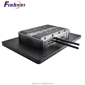 OEM ODM personalizzato X86 industriale fanless mini box pannello PC barebone WIN LINUX sistema UNIX scheda madre incorporato schermo del computer - Product Image 3