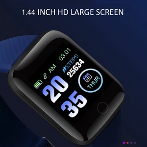 116Plus D18S <span class=keywords><strong>D20</strong></span> Y68スマートブレスレットスポーツシリコンスクエアTFTディスプレイAndroid操作付きメッセージリマインダーDropshipping