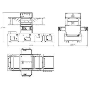 220V Dimensión dinámica Pesaje Sistema de clasificación de paquetes Máquina clasificadora DWS para clasificación logística de almacén - Product Image 5