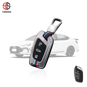 Zinc Alloy <strong>Key</strong> Cover Case for <strong>MG</strong> <strong>ZS</strong> EV MG6 EZS HS EHS Roewe RX5 I6 I5 RX3 RX8 ERX5 - Product Image 1