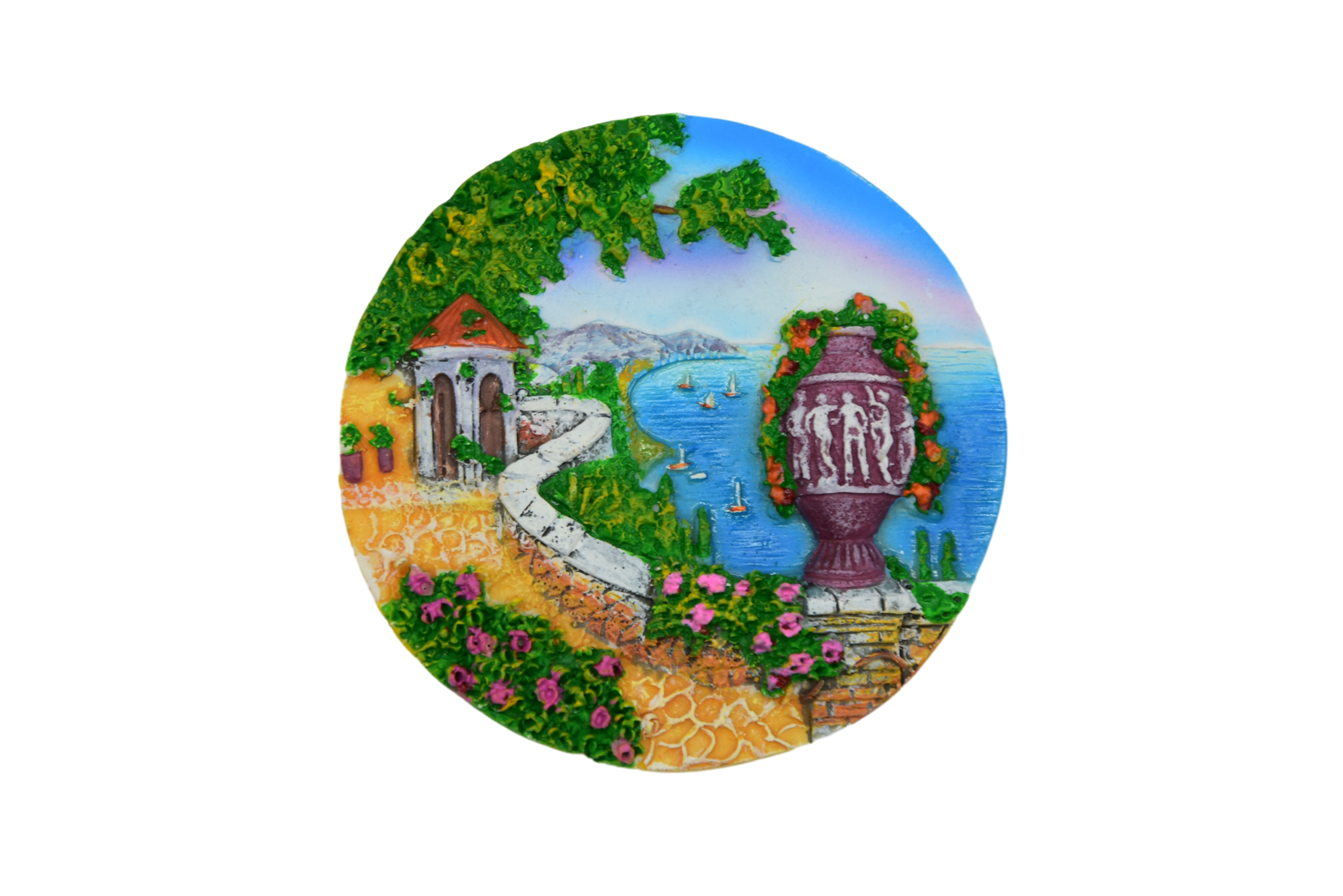 Italian Cinque Terre circular sawtooth 2
