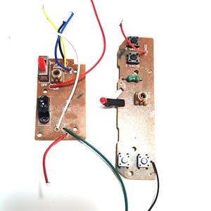 4 kanal uzaktan kumanda araba PCBA TX ve RX PCB takımı 6 Ch RC oyuncak araba elektronik devre çip IC anakart ile LED - Product Image 4