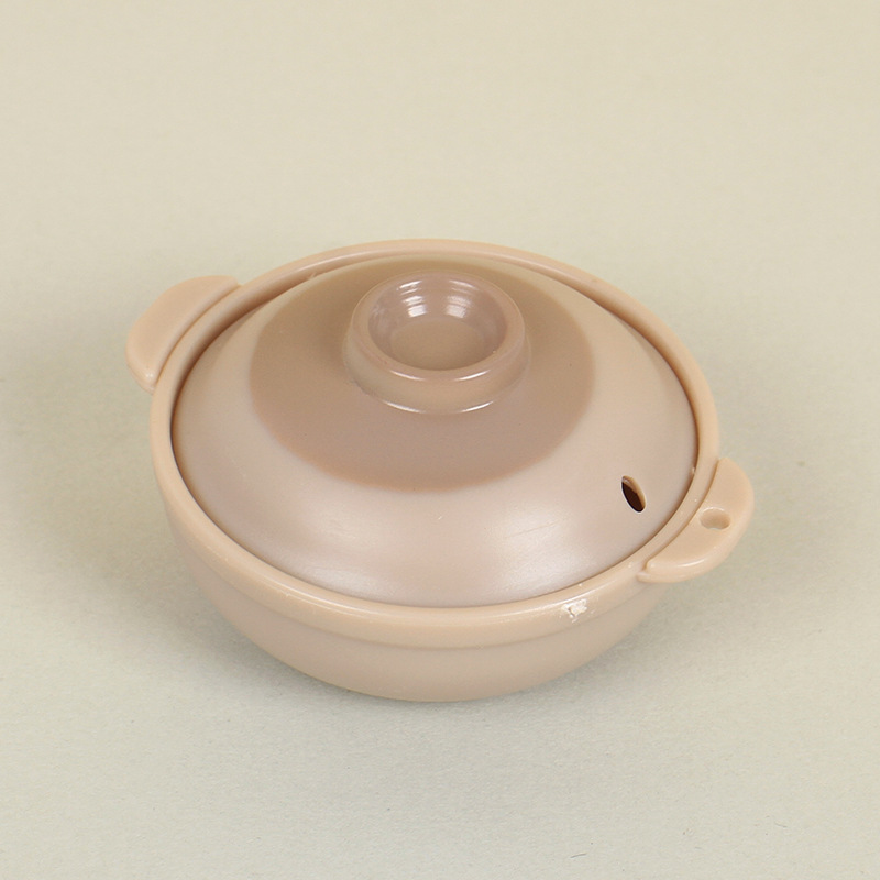 Casserole gris-brun de 4,5 cm (avec couvercle imprimé)