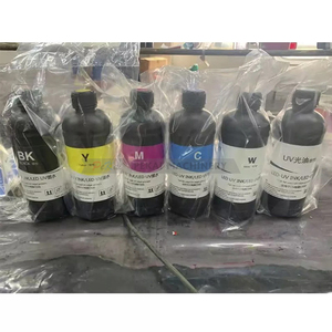 爱普生XP600 L1800 L805在聚氯乙烯和玻璃板上印刷的6色紫外油墨软硬紫外印刷油墨价格 - Product Image 4