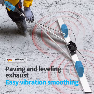 Regla de nivelación vibratoria de hormigón con pantalla digital con componentes de núcleo de batería de litio que incluyen cojinete y motor - Product Image 4