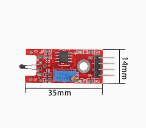Módulo de sensor de temperatura digital, compatible con el accesorio "Módulo termistor" y es aplicable a Arduino.