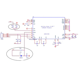 Schermo OLED da 0.96 pollici 12864 modulo Display LCD SSD1315 I2C interfaccia modulo a 4 pin - Product Image 6