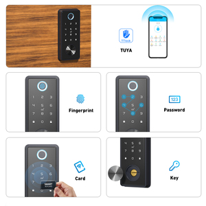 Smart Key Security Passcode IC-Karte Riegel-Türschloss Keyless Entry mit elektronischer Tastatur und mobiler APP Einfache Installation - Product Image 3
