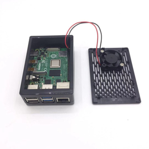 La mejor oferta Raspberry Pi 4 Modelo B + Case Box Shell Cover se puede instalar con ventilador disipador de calor y pantalla táctil - Product Image 4