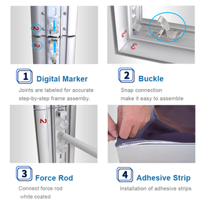 厂家热卖展览灯箱框架led灯箱海报框架 - Product Image 3