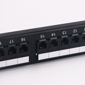 Nuevo panel de conexión de voz de datos Cat3 de 25 puertos, piezas de telecomunicaciones, sistemas de red heredados compatibles para cableado centralizado de sala de servidores - Product Image 4