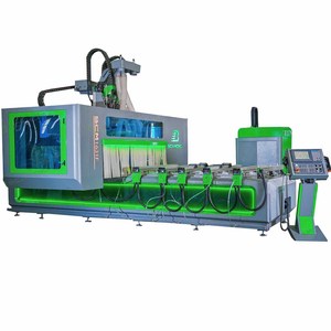 Resistente 5 assi macchina automatica Router CNC PTP centro lavorazione del legno ATC mandrini NC Studio sistema di controllo Motor Gear Core - Product Image 3