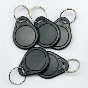 Rfid แท็ก RFID คีย์พวงกุญแจด้วยเลเซอร์หมายเลข UID Rfid TK4100 125KHZ รหัสที่สามารถเขียนใหม่ได้ ABS Key Fob - Product Image 3