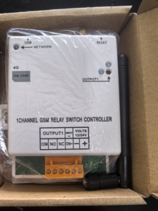 HX-GO1-4G bir kanal GSM uzaktan kumanda ile kadar 1000 kullanıcı kimliği GSM denetleyici yaygın kapısı, kapı, elektrik makine - Product Image 4