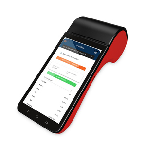 Dispositivo de sistema Pos de pantalla táctil AndroidHandheld de 5,5 pulgadas Terminal Pos portátil con impresora para billete de lotería - Product Image 1