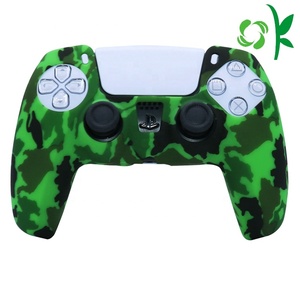 OKSILICONE OEM <strong>Customizing</strong> Silicone Skin Cover for Sony PS5 Soft and Anti-Slip Silicone Cover Skin Protector for PS5 <strong>Controller</strong> - Product Image 1