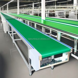 流水线用小型台式爬行机新型铝型材注塑快递物流带流线型输送带 - Product Image 4