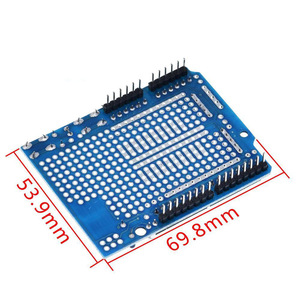 South Guan Yu Protos hield R3 ist mit der Bodenplatte der Arduino-Prototyp-Erweiterungs platte mit Mini-Brot brett kompatibel