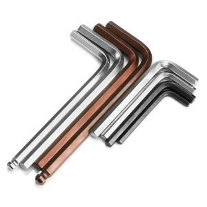 Hex Wrench L Shape Allen <strong>Key</strong> With Ball End Rod 3mm 4mm 5mm Inner Hexagonal Spanner Long Arm Hex <strong>Key</strong> Wrench Allen <strong>Key</strong> Hand Tools - Product Image 5