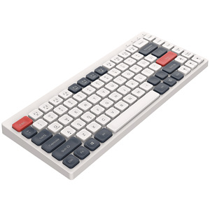 BT100 Bluetooth-kompatible Tastatur Wiederauf ladbare Dual-Mode BT 5.0 2,4 GHz Silent Wireless-Tastatur Unterstützung für Win7/8/2000 - Product Image 1