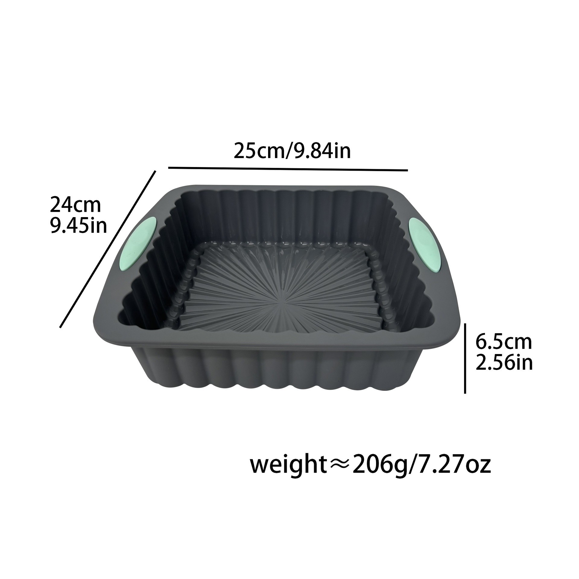 Two-Tone Square Sunflower Pan