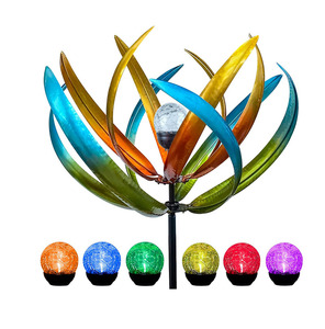 Zhongpin Chất lượng cao vườn cảnh quan trang trí xoắn ốc gió <span class=keywords><strong>Spinner</strong></span> Hot <span class=keywords><strong>Air</strong></span> Laser Cut kim loại động gió điêu khắc ngoài trời - Product Image 1