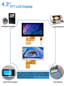 4.3 zoll mit 700 nits 45 pins Industrial control oder smart home LCD screen display - Product Image 3