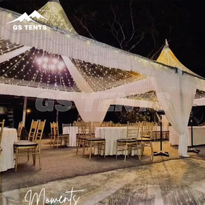 4x4m Aluminum Structure Pagoda Tent <strong>Gazebo</strong> Canopy Tent for Promotion Event B <strong>Line</strong> Pinacle Pagoda Tents for Sales - Product Image 4