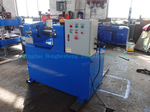 6 inch nhỏ cao su mở trộn Mill máy, phòng thí nghiệm hai con lăn Mixer máy móc với điện hệ thống sưởi ấm - Product Image 6