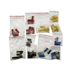 Benutzer definierte 80-teilige Buchse mit hoher stapelbarer Header-Anschluss buchse 11mm für Arduino Shield 4-Farben Schwarz/Rot/Blau/Gelb