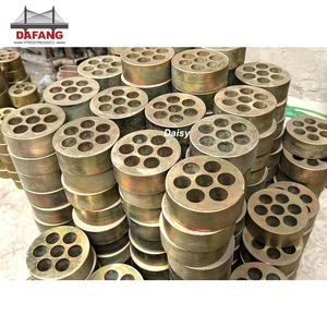 Construction GB45 Round <strong>PT</strong> Anchor System Prestressed Cable 152MM 127MM 12 Holes 5 Holes Post Tension Anchorage Anchor Block - Product Image 3