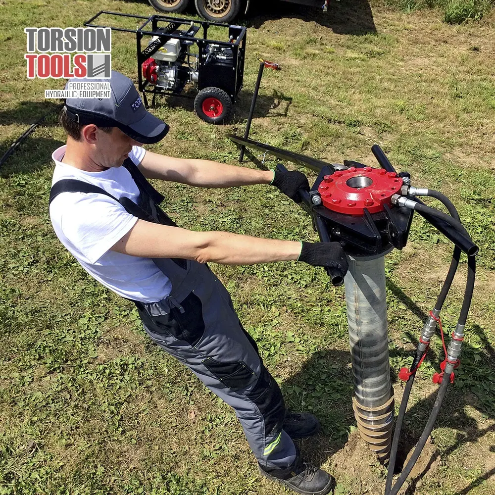 Maschine für Schrauben pfeiler/Pfahl Installation 11000 Nm niedriger Preis für Hersteller