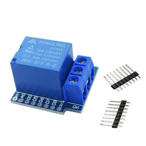 ESP8266 scheda di sviluppo Wemos D1 Mini relè Shield un canale per Wemos D1 Mini modulo relè - Product Image 4