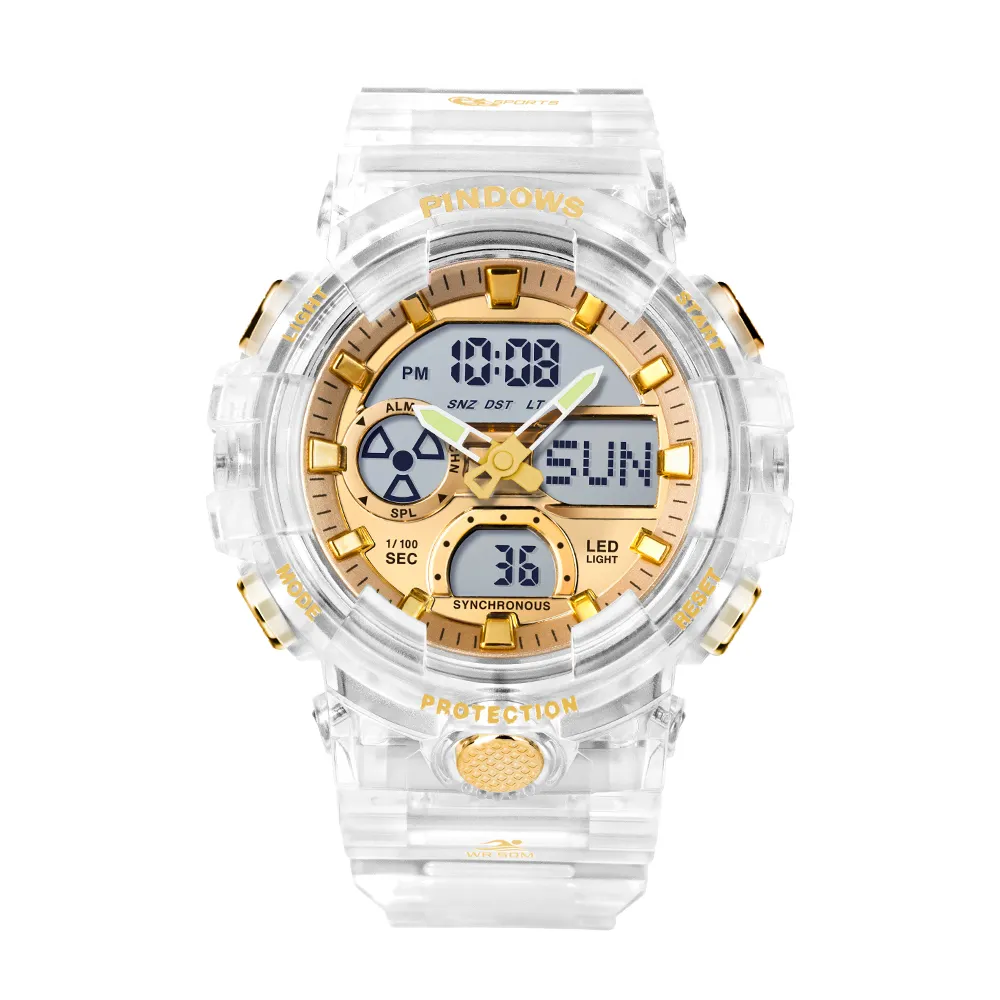 CW-176 Hete Groothandel Goedkope Koreaanse Versie Eenvoudig Meisje Hart Heren Kinderen Student Waterdicht Horloge Digitale Horloges