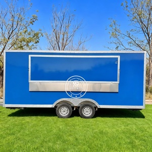 ZZKNOWN Camion de nourriture Pasta Chariot de dessert mobile Concession alimentaire Remorque Magasin de camion mobile Camion de bonbons Chariots de nourriture à vendre - Product Image 2