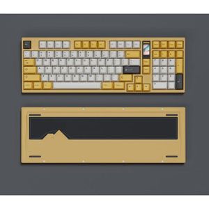 Teclado inalámbrico QK100 RGB 100 teclas Pantalla LCD Marco de aluminio CNC Tipo C Carga rápida - Product Image 6
